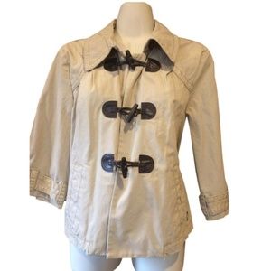 Khaki Toggle Light Jacket